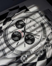 Load image into Gallery viewer, Tribute To Rolex Daytona 6265 "Big Red" Watch Art Print — Horological Art Print by Artist Tamás Fehér