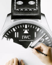 Load image into Gallery viewer, "Big Pilot" & Spitfire Watch Drawing — Horological Art Print by Artist Tamás Fehér