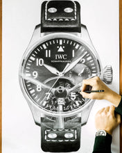 Load image into Gallery viewer, "Big Pilot" & Spitfire Watch Drawing — Horological Art Print by Artist Tamás Fehér