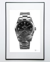 Load image into Gallery viewer, "Tribute To The Explorer" Watch Drawing — Horological Art Print by Artist Tamás Fehér