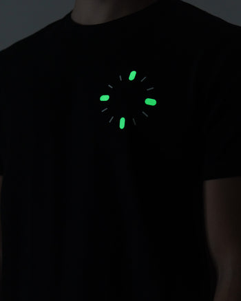 "Sub-Seconds" Luminescent T-Shirt — Horological Apparel