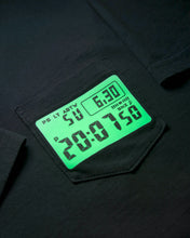 Load image into Gallery viewer, "Iconic Digital Display" Luminescent Pocket Tee — Horological Apparel