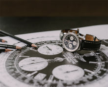 Load image into Gallery viewer, "Navitimer" Watch Drawing — Horological Art Print by Artist Tamás Fehér