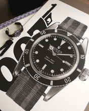 Load image into Gallery viewer, Tribute To Sean Connery & His Bond Rolex Submariner 6538 — Horological Art Print by Artist Tamás Fehér