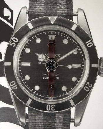 Tribute To Sean Connery & His Bond Rolex Submariner 6538 — Horological Art Print by Artist Tamás Fehér