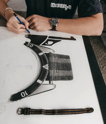 Tribute To Sean Connery & His Bond Rolex Submariner 6538 — Horological Art Print by Artist Tamás Fehér