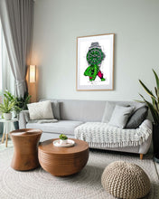 Load image into Gallery viewer, Rolex Submariner Hulk Tribute — Horological Art Print by Artist Ben Li
