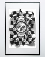 Load image into Gallery viewer, Tribute To The Rolex Cosmograph Daytona 6263 Watch Drawing — Horological Art Print by Artist Tamás Fehér