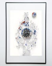 Load image into Gallery viewer, Tribute To The Pepsi GMT Watch Drawing — Horological Art Print by Artist Tamás Fehér