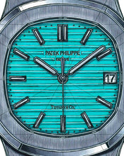 Load image into Gallery viewer, Patek Philippe Nautilus Tiffany & Co. Watch Tribute — Horological Art Print by Artist Ben Li