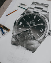 Load image into Gallery viewer, "Tribute To The Explorer" Watch Drawing — Horological Art Print by Artist Tamás Fehér