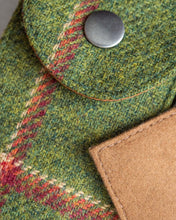 Load image into Gallery viewer, Watch Carry Pouch In "Window Pane" Sherry Tweed by Holland & Sherry