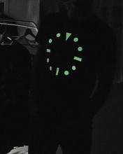 Load image into Gallery viewer, "Iconic Dial" Luminescent Watch Dial T-Shirt — Horological Apparel