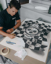 Load image into Gallery viewer, Tribute To The Rolex Cosmograph Daytona 6263 Watch Drawing — Horological Art Print by Artist Tamás Fehér