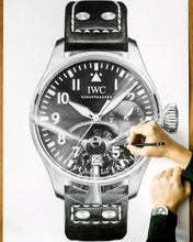 Load image into Gallery viewer, &quot;Big Pilot&quot; &amp; Spitfire Watch Drawing — Horological Art Print by Artist Tamás Fehér