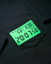 Load image into Gallery viewer, &quot;Iconic Digital Display&quot; Luminescent Pocket Tee — Horological Apparel