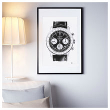 Load image into Gallery viewer, &quot;Navitimer&quot; Watch Drawing — Horological Art Print by Artist Tamás Fehér