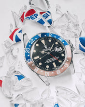 Load image into Gallery viewer, Tribute To The Pepsi GMT Watch Drawing — Horological Art Print by Artist Tamás Fehér