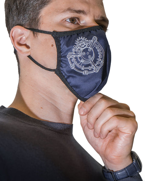 Watchmaking Mask – 6-Pack Of Reusable, Washable, 3-Ply Masks